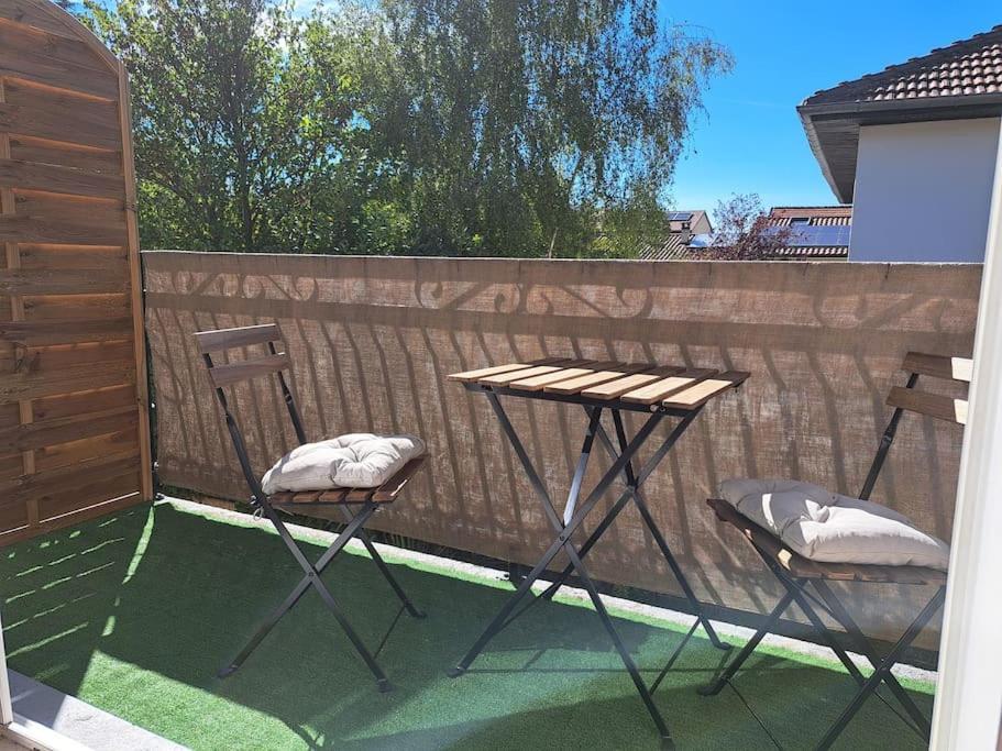 Studio Dans Maison Avec Jardin Et Balcon, Au Calme Sérézin-du-Rhône Eksteriør bilde